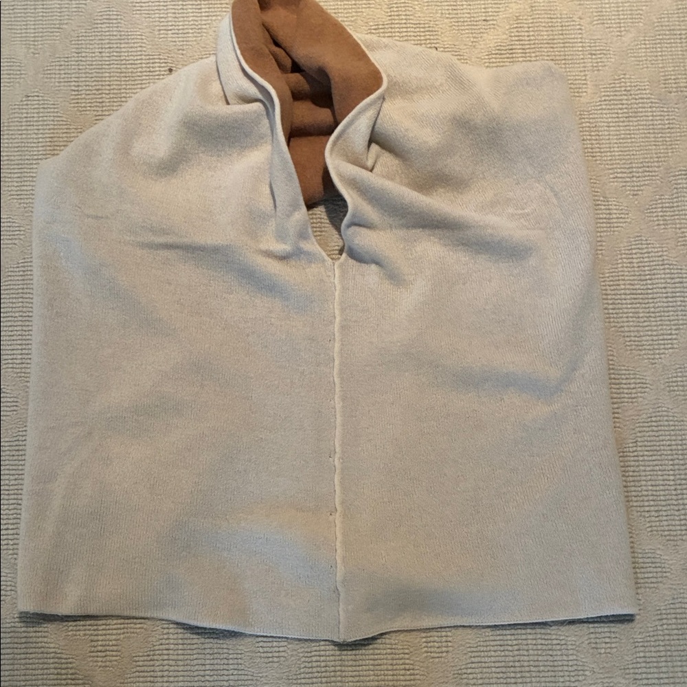 Peter Millar Women's Cream and Brown Poncho